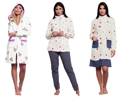 Pigiama donna invernale coral - pigiama,